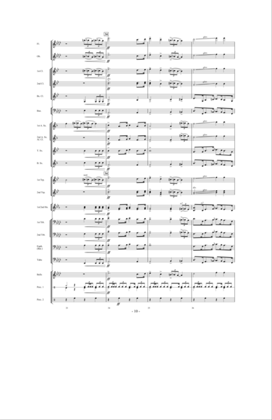 Camp Meetin' Concert Band scores gallery preview page 9