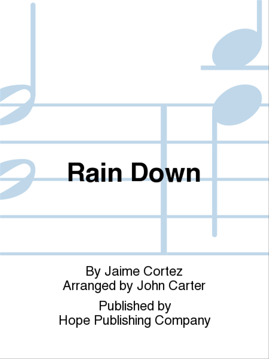 Rain Down 3-Part scores gallery preview page 1