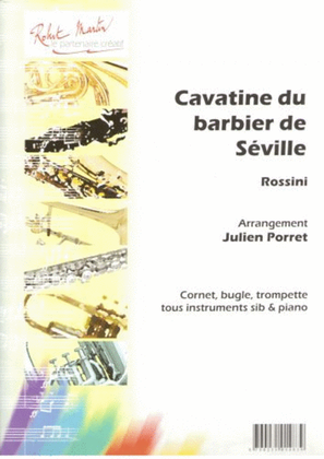 Book cover for Cavatine du barbier de seville, sib