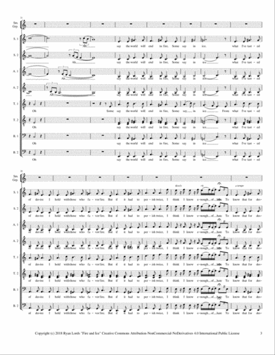 Fire and Ice Divisi scores gallery preview page 3