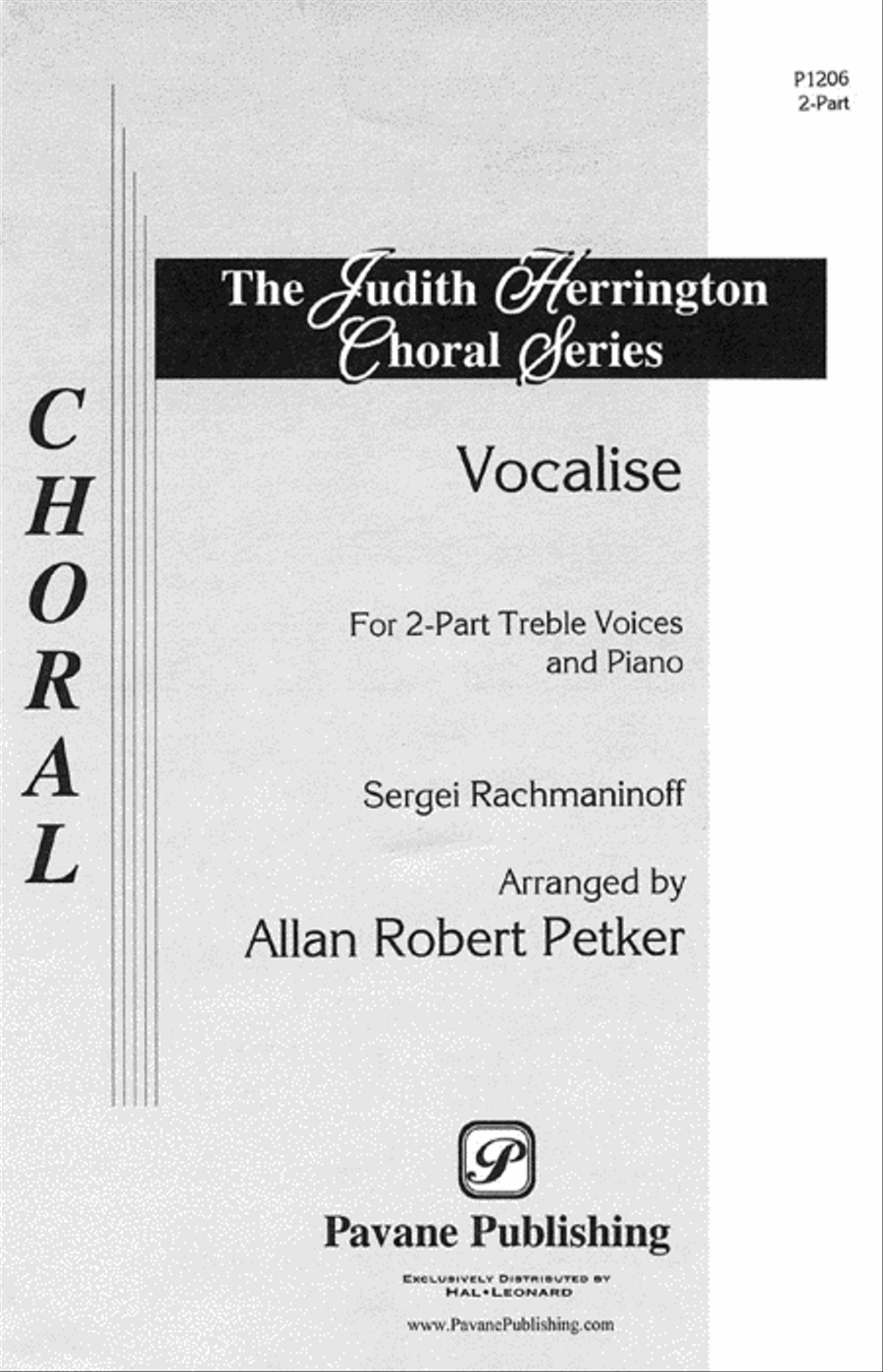 Vocalise 2-Part scores gallery preview page 1