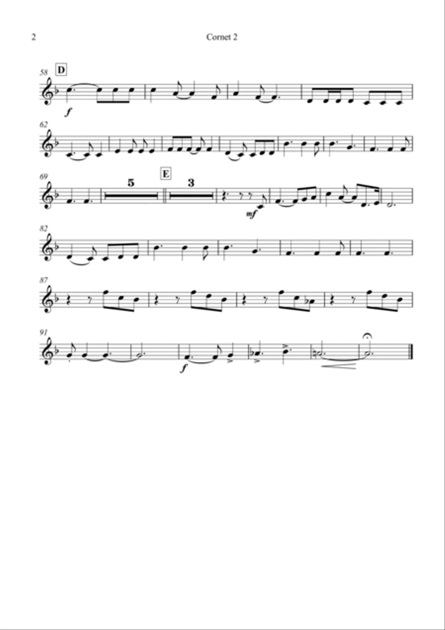 We Are The Champions Horn scores gallery preview page 4