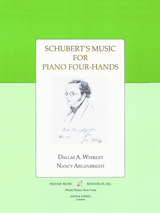 Book cover for Schubert's Music For Piano Four Hands