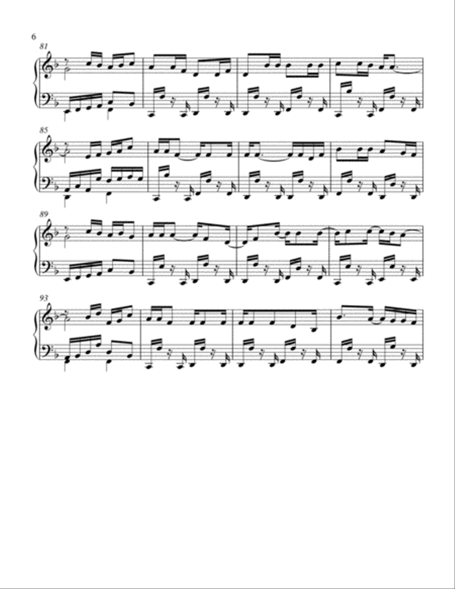 INSULANA NO 3 INSULANA NO 3 Piano Solo scores gallery preview page 6