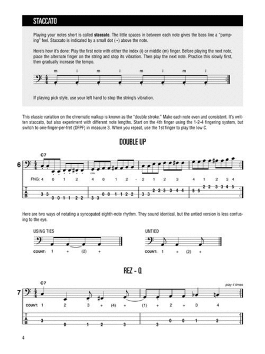 Hal Leonard Bass Method Book 3 – 2nd Edition Bass Guitar Tablature scores gallery preview page 5