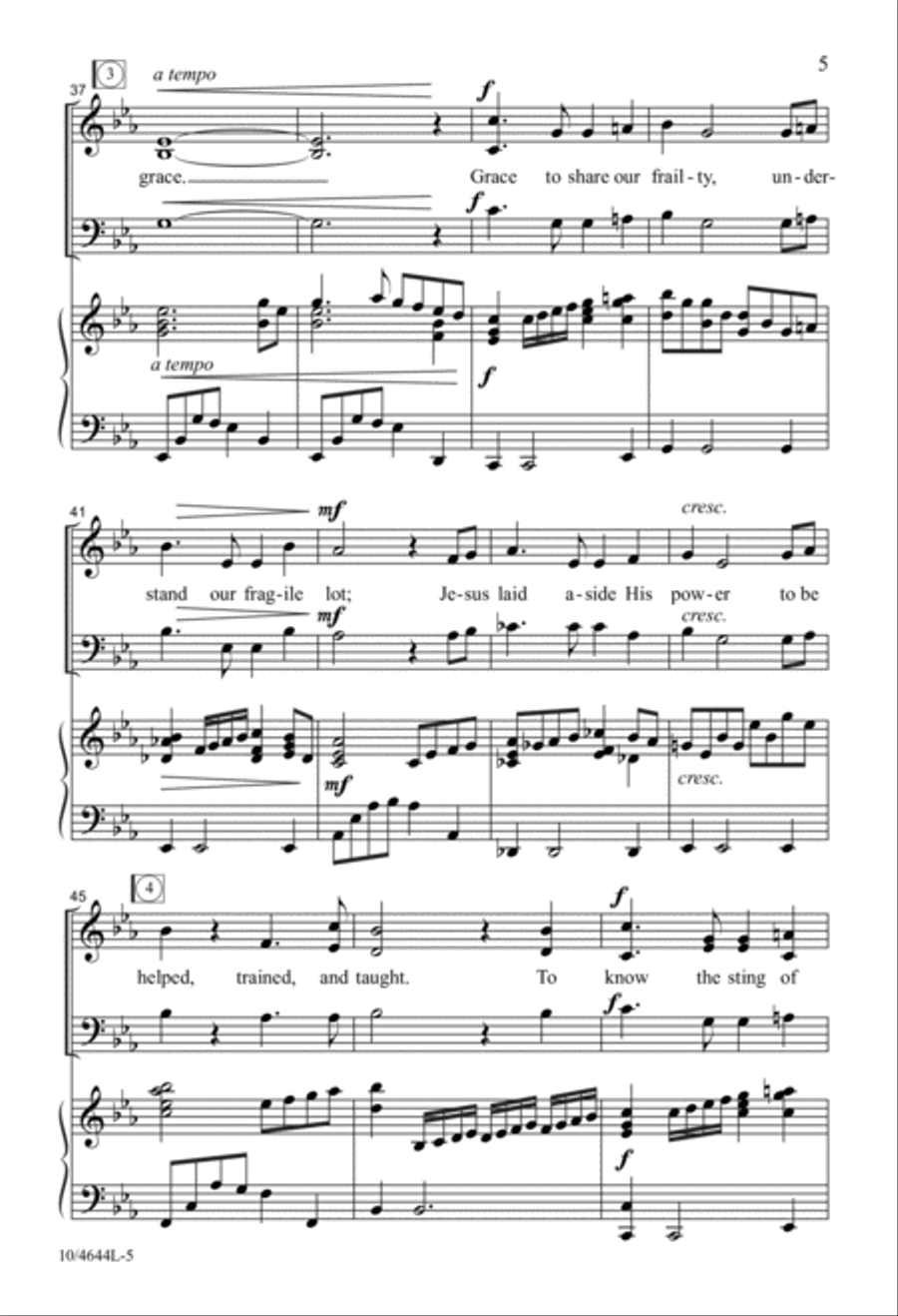 Christmas Grace 3-Part scores gallery preview page 5