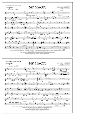 Book cover for 24K Magic - Trumpet 2