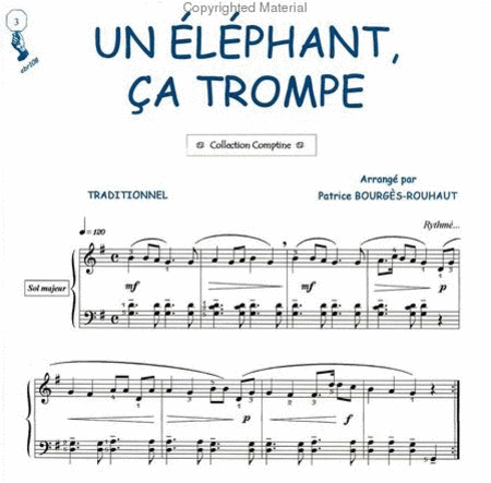 Un éléphant ça trompe (Comptine) image number null