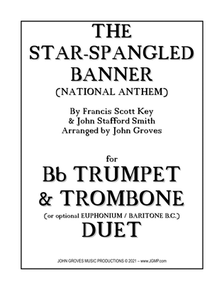 Book cover for The Star-Spangled Banner (National Anthem) - Trumpet & Trombone Duet