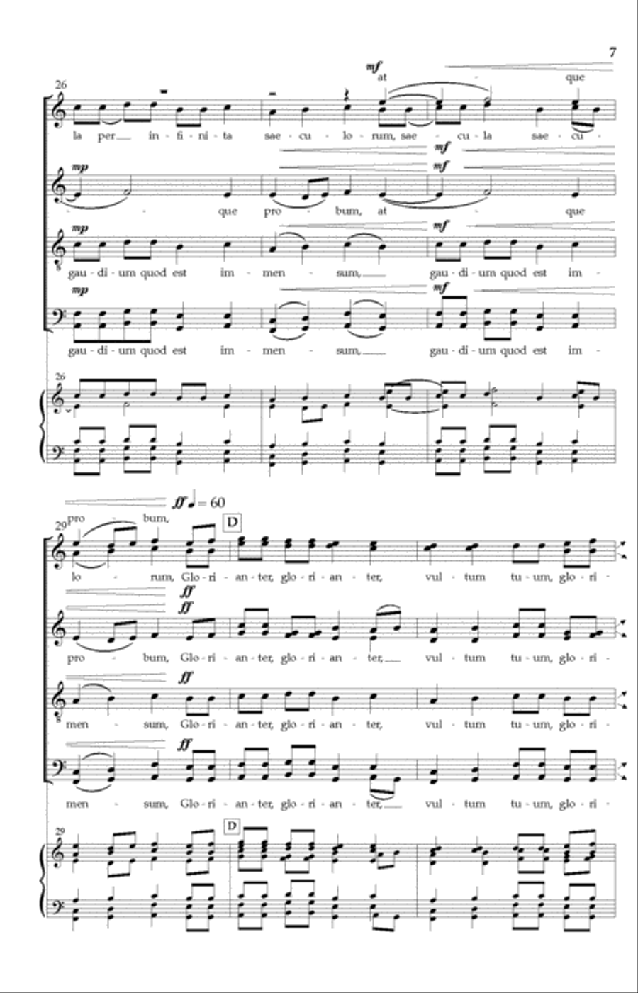 Ubi Caritas II: Through Infinite Ages Divisi scores gallery preview page 6