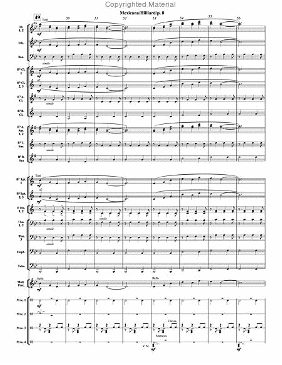 Viva La Mexicana Viva La Mexicana School and Community scores gallery preview page 8