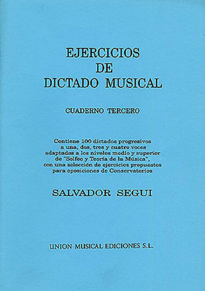 Segui Ejercicios De Dictado Musical Volume 3