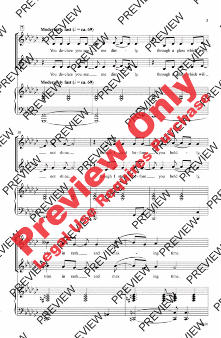 Equality Women's Choir scores gallery preview page 3