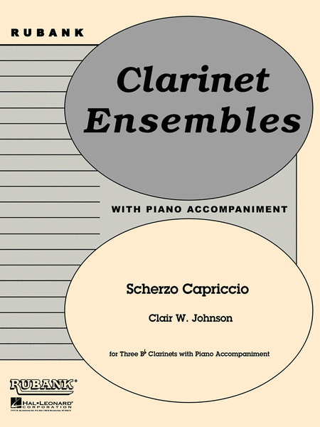 Scherzo Capriccio - Clarinet Quintets Or Choirs With Score