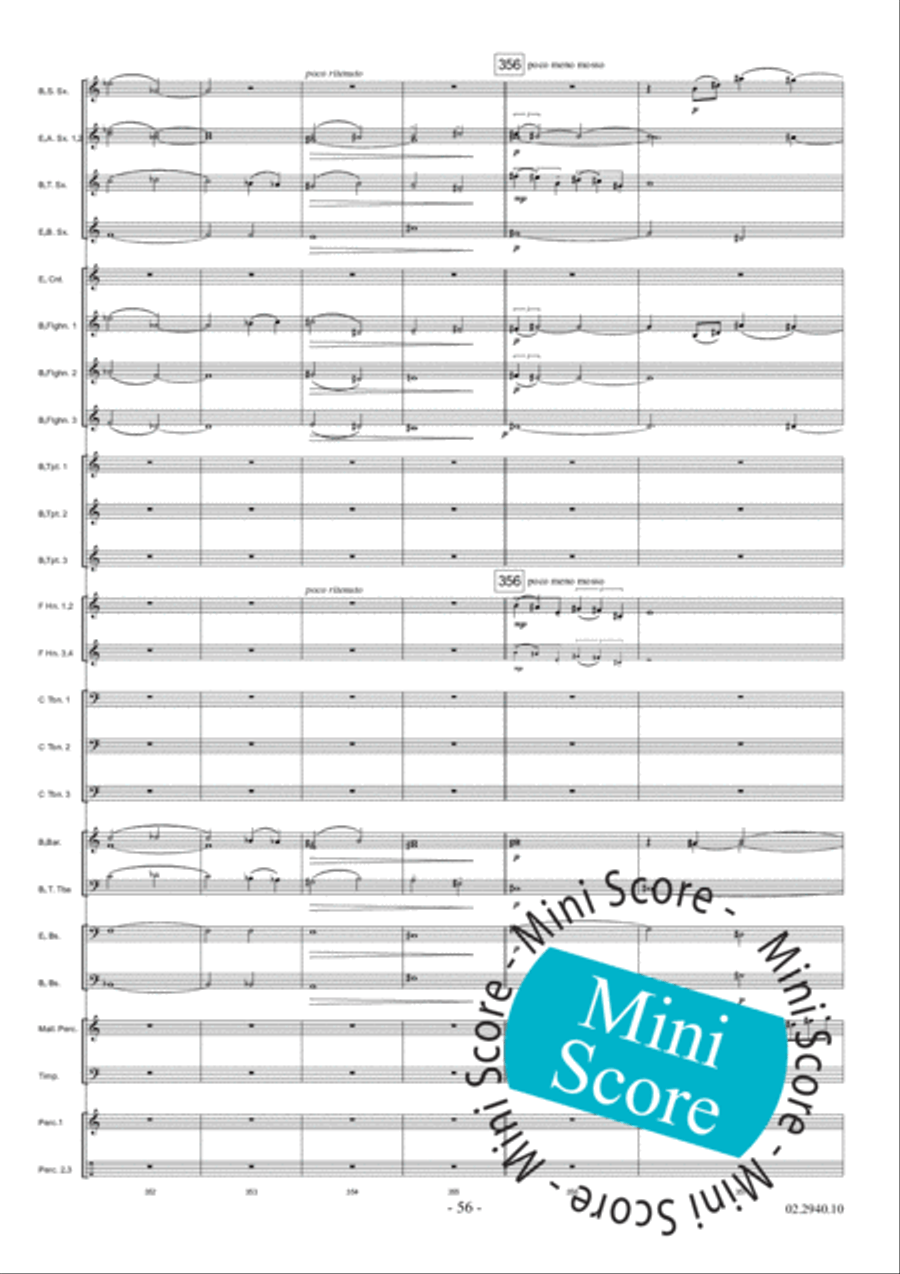 Aurora Fanfare Band scores gallery preview page 62