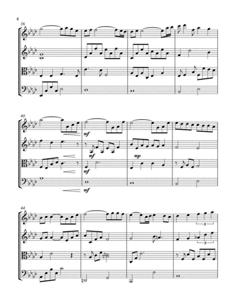 Kiss The Rain (Yiruma) String Quartet, Trio, Duo or Solo Violin image number null