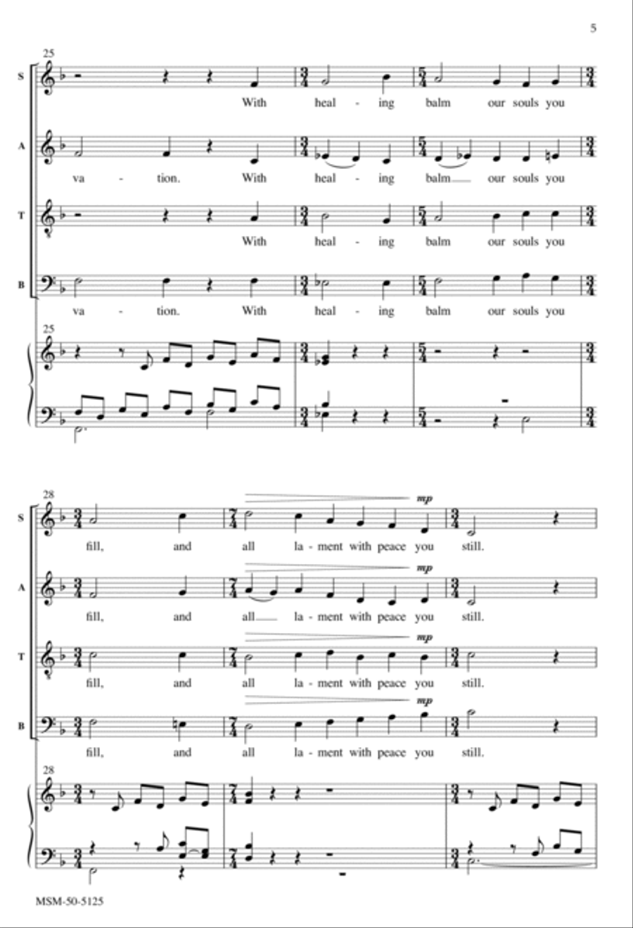 Sing Praise to God 4-Part scores gallery preview page 5