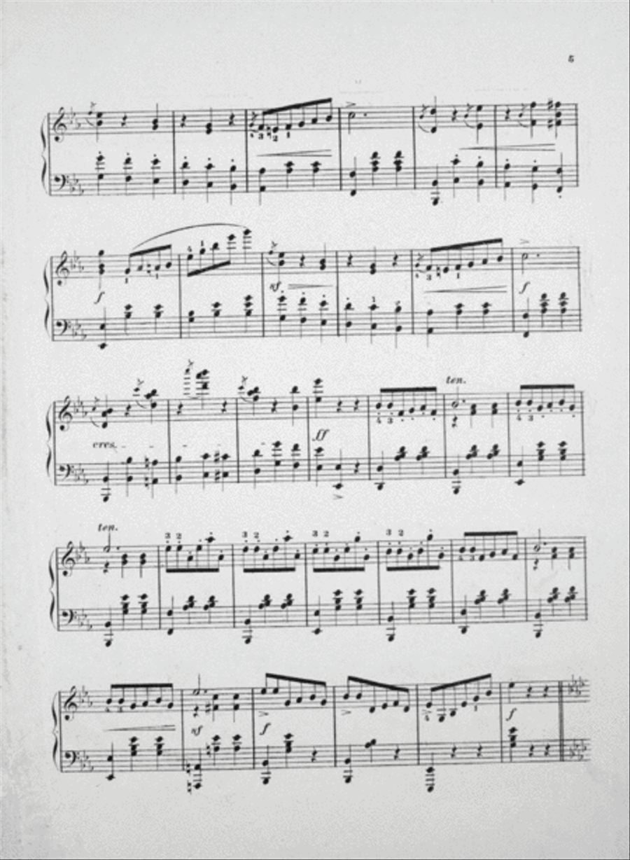Favorite Waltzes. Les Slyphs Piano Solo scores gallery preview page 4