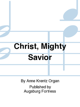 Book cover for Christ, Mighty Savior