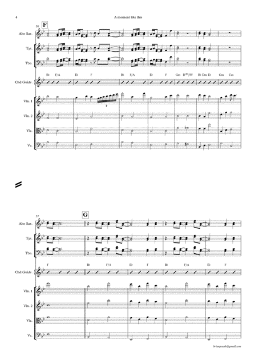 A Moment Like This A Moment Like This Small Ensemble scores gallery preview page 4