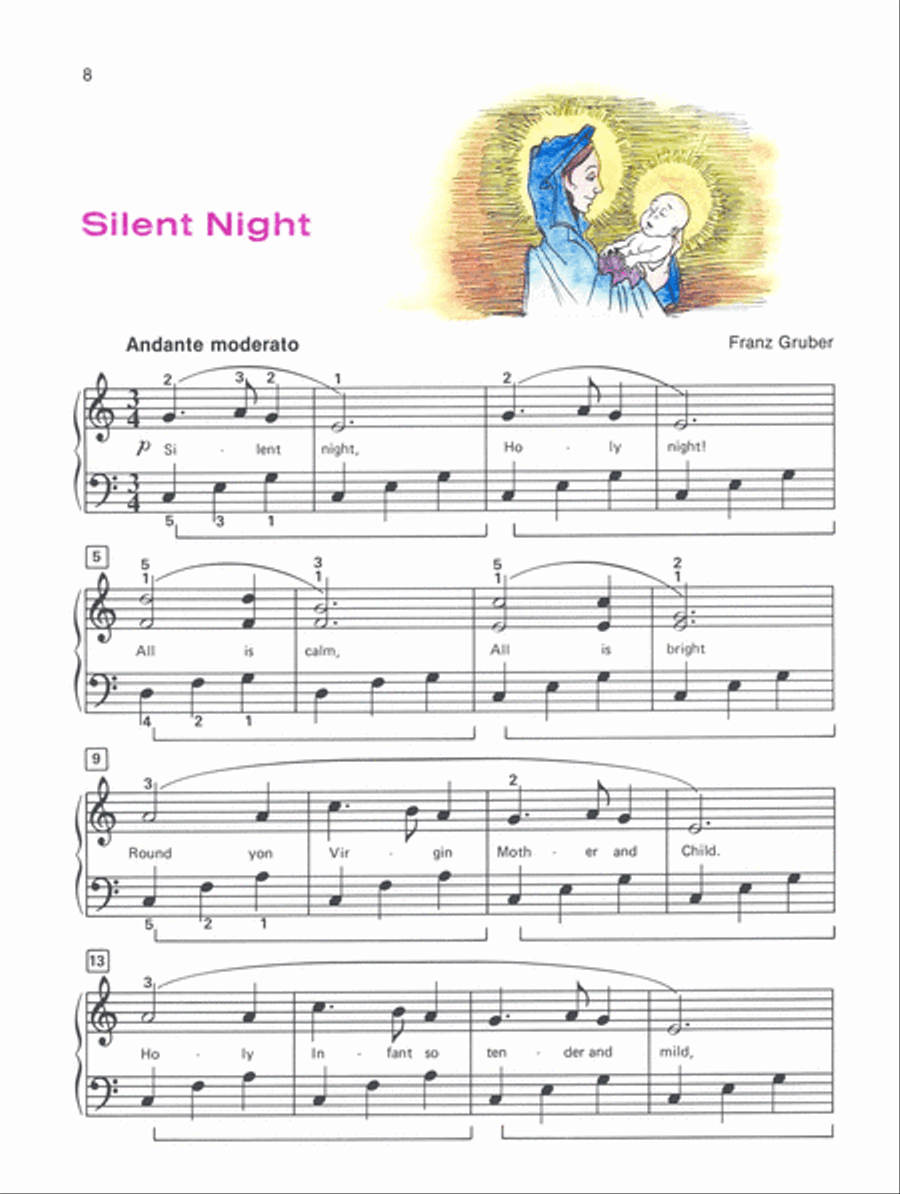Alfred's Basic Piano Course Merry Christmas!, Level 2 Piano Method scores gallery preview page 3