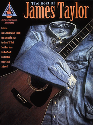 Book cover for The Best of James Taylor