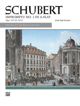 Book cover for Schubert: Impromptu, Opus 142, No. 2