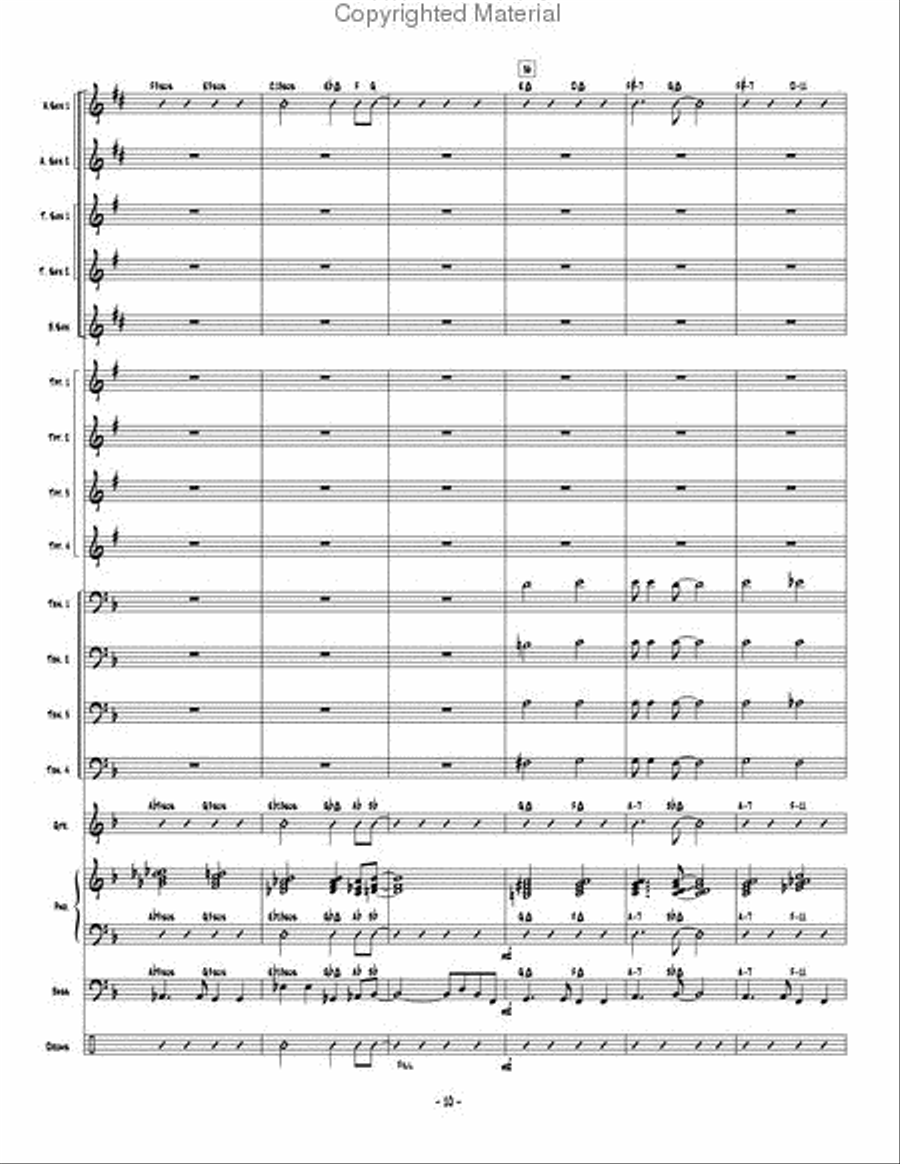Changing Lanes Changing Lanes Jazz Ensemble scores gallery preview page 11