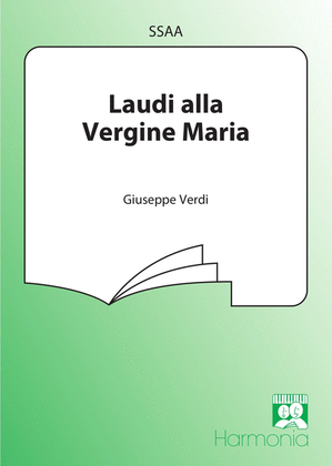 Book cover for Laudi alla Vergine Maria