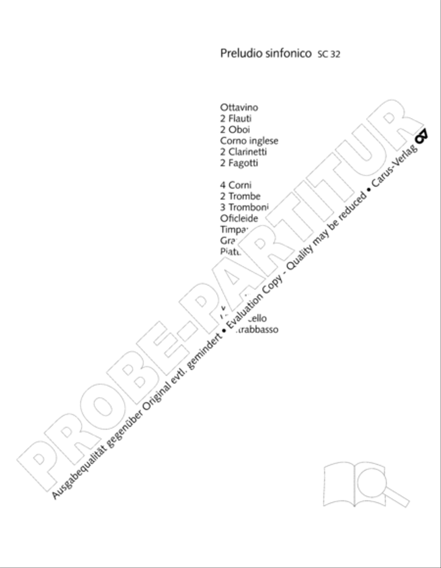 Edizione Nazionale delle Opere di Giacomo Puccini. II. Instrumental music; 1. Works for orchestra (vol. II/1) Score scores gallery preview page 62