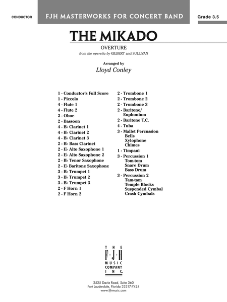 The Mikado: Score