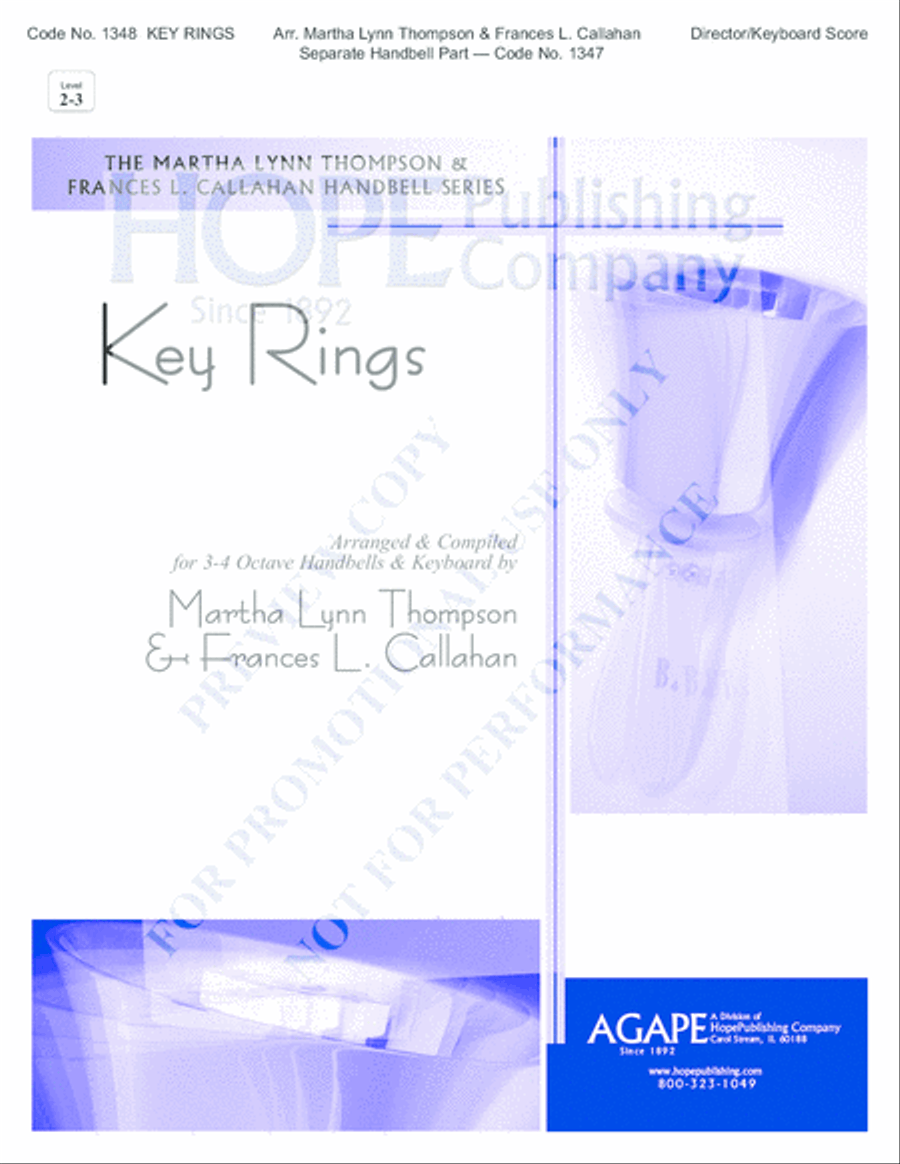 Key Rings Handbell Choir scores gallery preview page 2