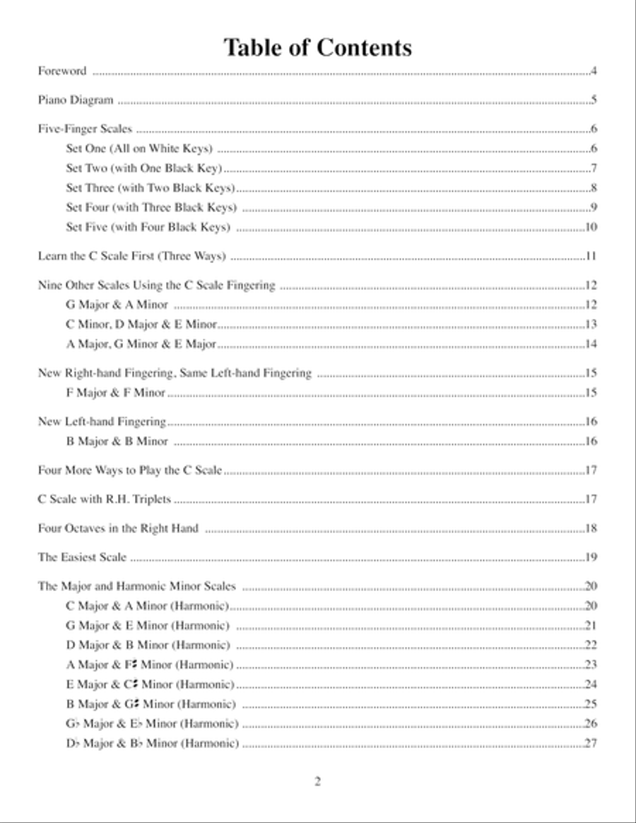 Piano Scales Made Easy Easy Piano scores gallery preview page 3