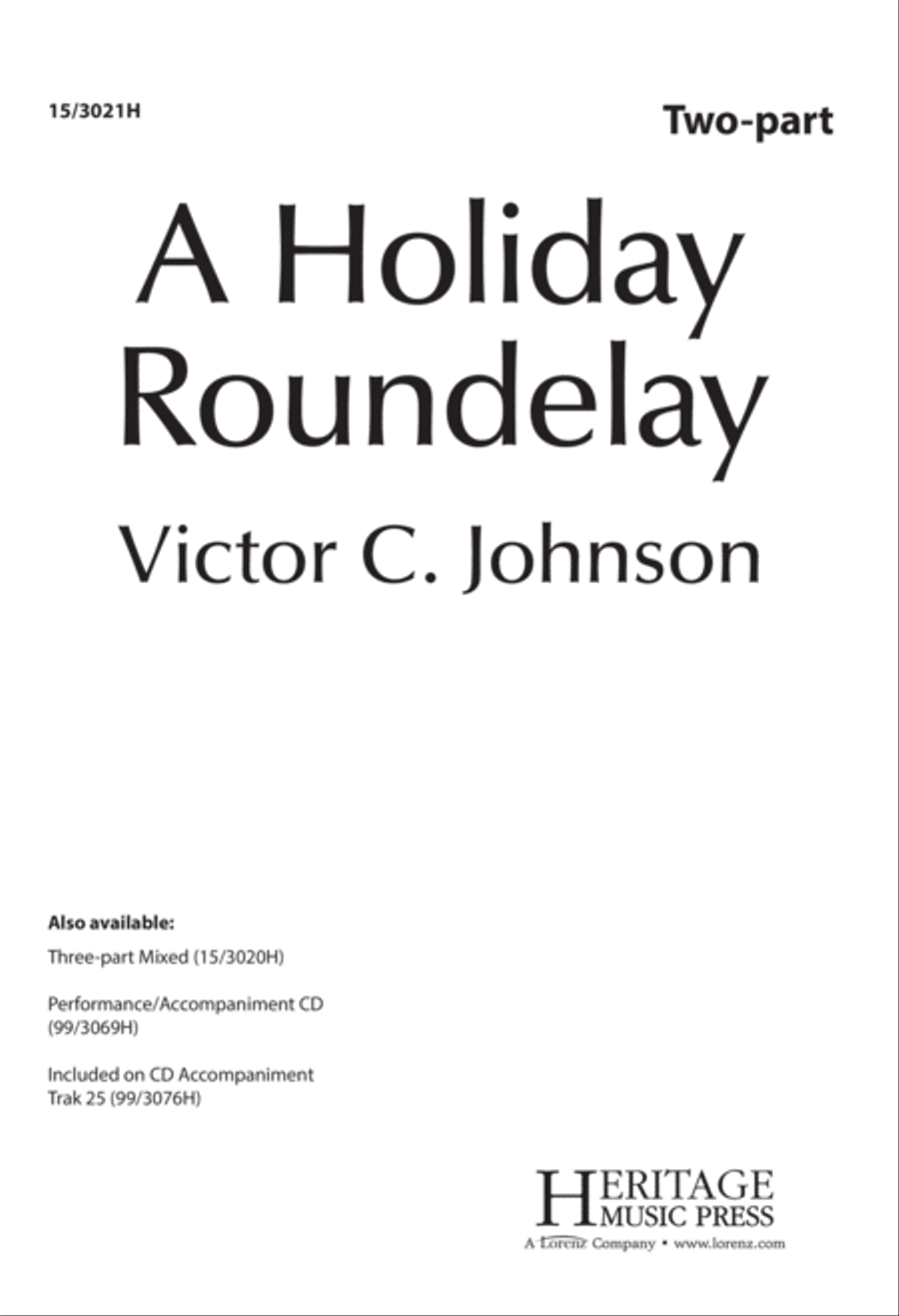 A Holiday Roundelay 2-Part scores gallery preview page 1