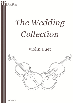 Book cover for The Wedding Collection (Violin Duets)