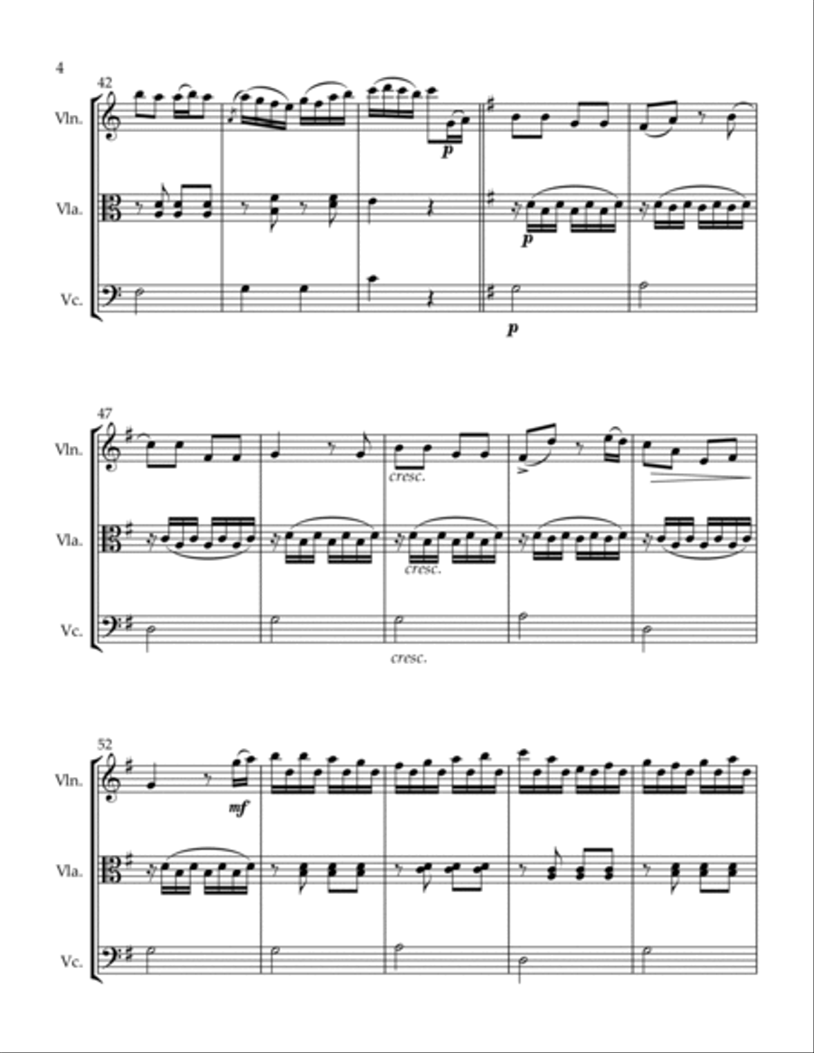 Miss Lucy Long String Trio scores gallery preview page 4