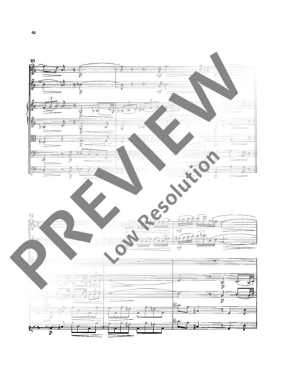 Divertimento giocoso Orchestra scores gallery preview page 13
