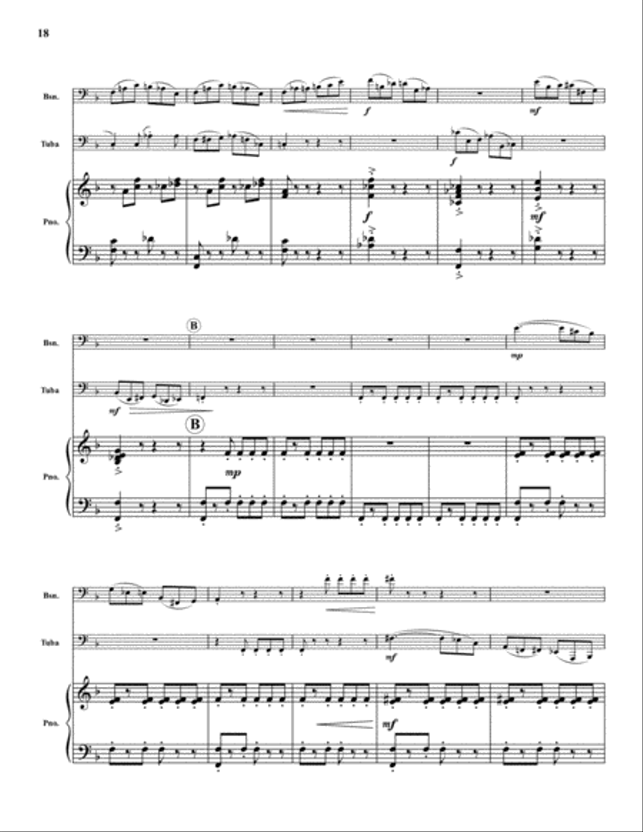 Conversations Bassoon scores gallery preview page 9