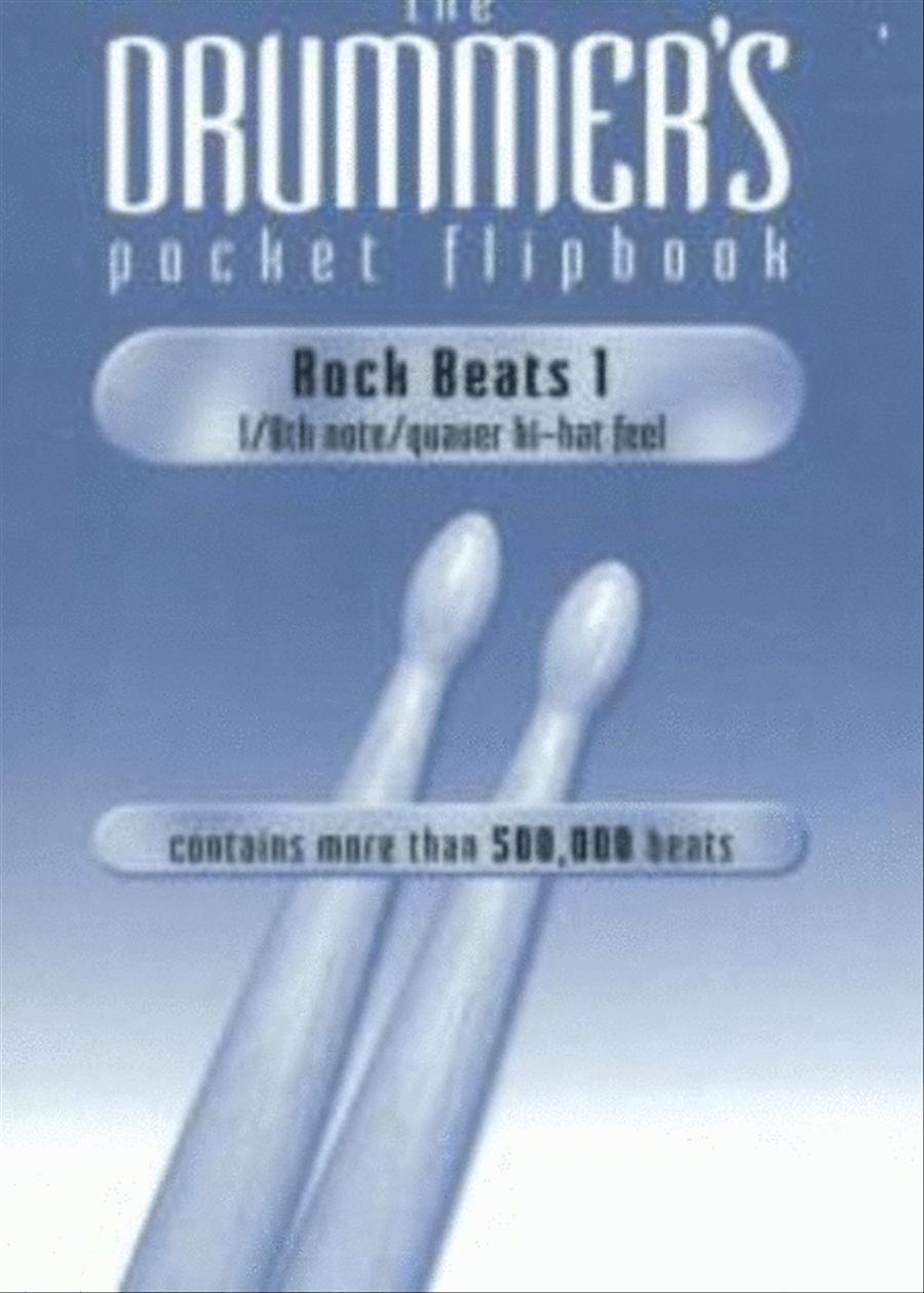 The Drummers Flipbook: Rock Beats 1 Drums scores gallery preview page 1