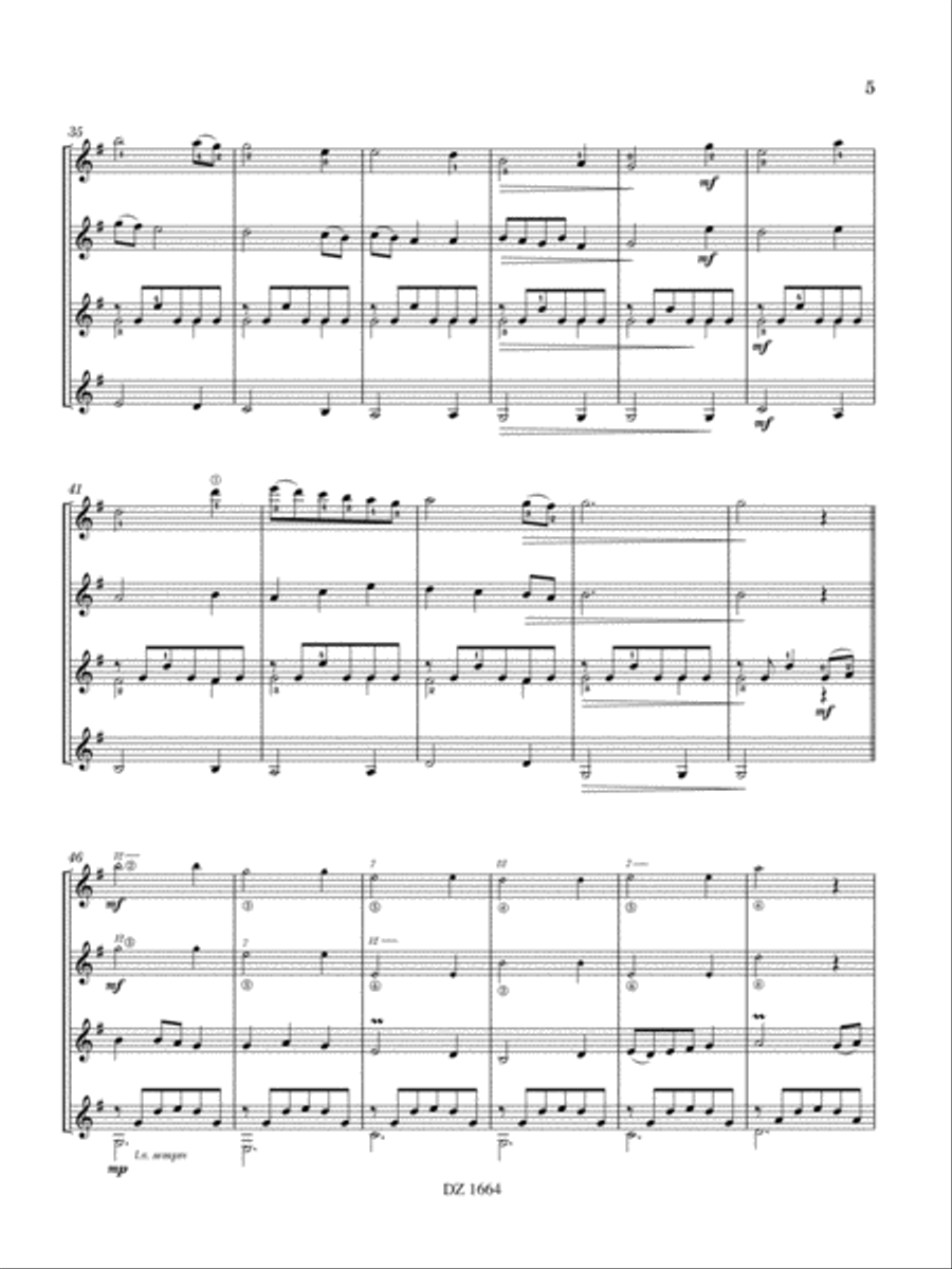Si Bheag Si Mhor Guitar Ensemble scores gallery preview page 5
