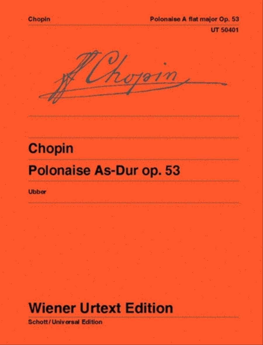 Polonaise As-Dur Op. 53 Polonaise As-Dur Op. 53 Chamber Music scores gallery preview page 1