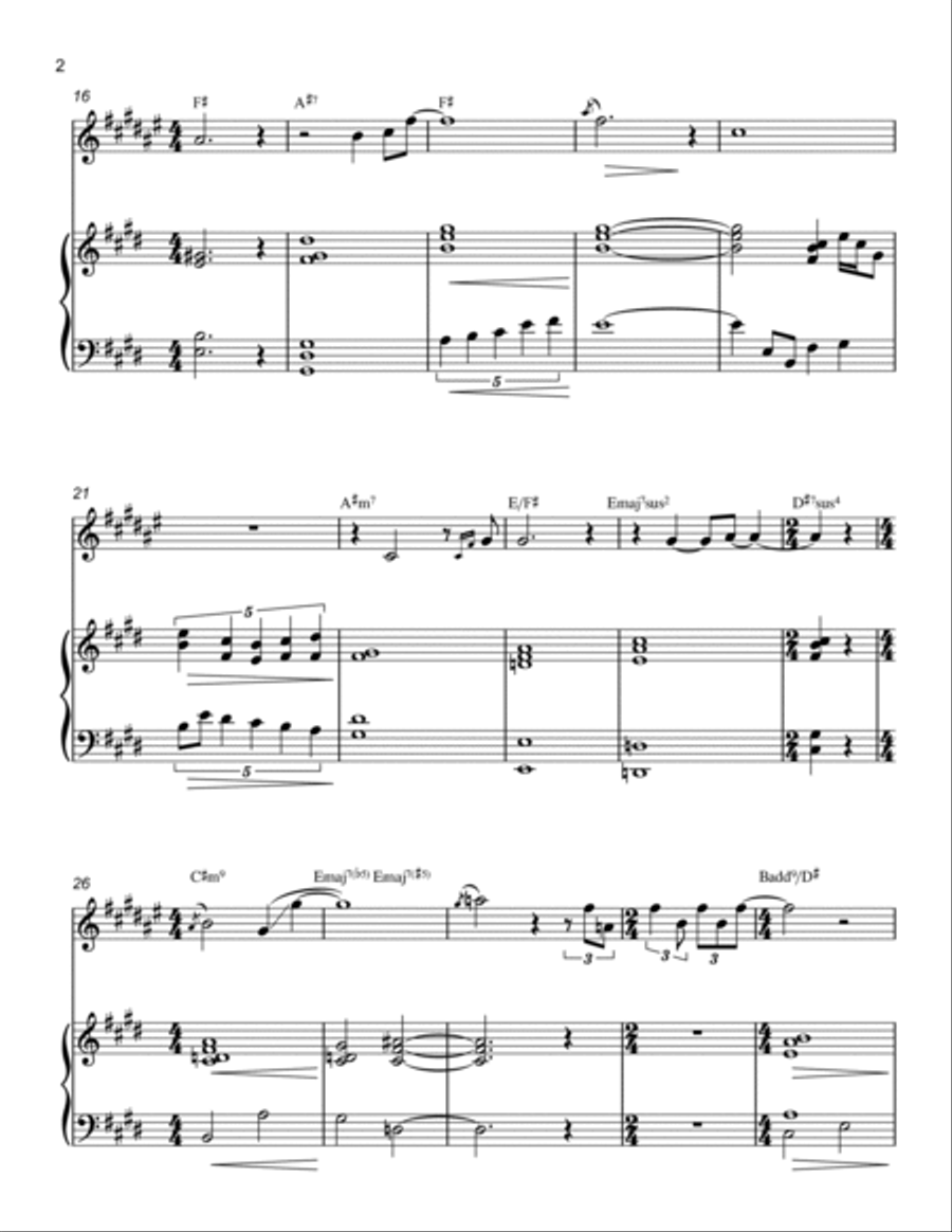 In a Silent Way Woodwind Duet scores gallery preview page 2