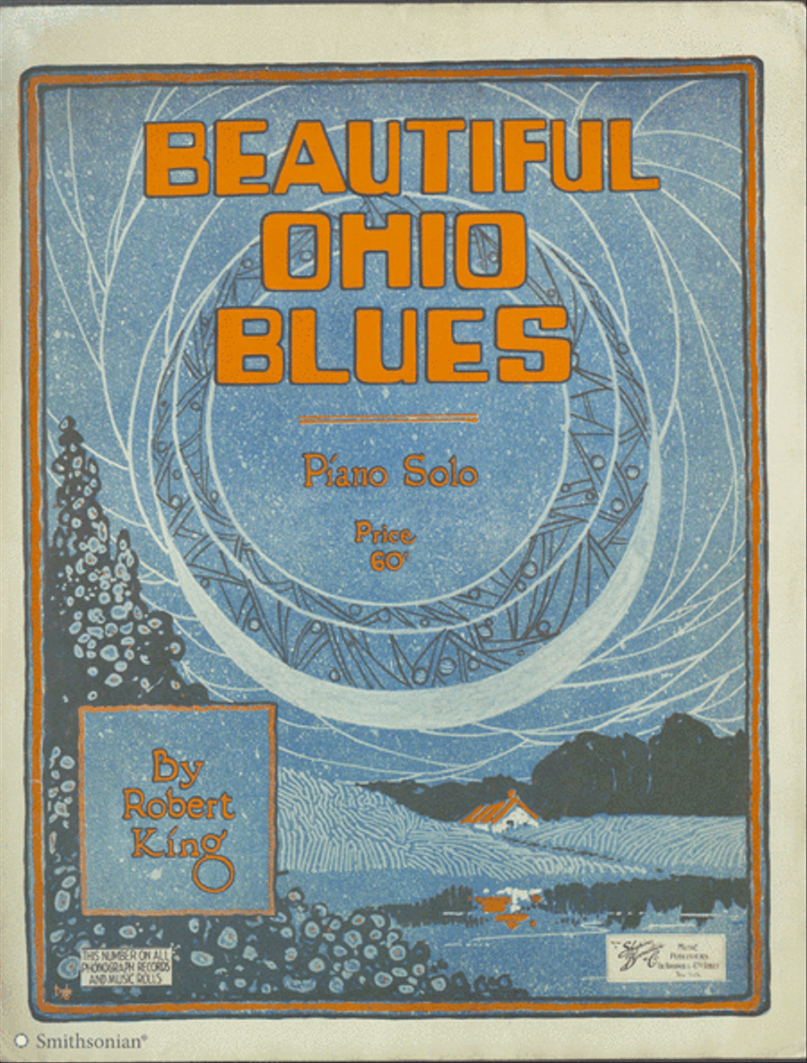 Beautiful Ohio Blues Beautiful Ohio Blues Piano Solo scores gallery preview page 1