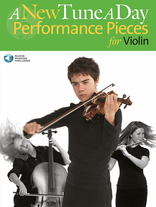 Book cover for A New Tune a Day – Performance Pieces for Violin