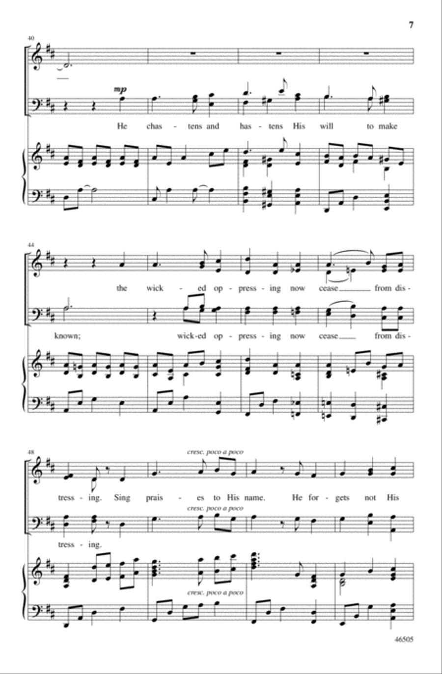 Give Thanks and Sing! Give Thanks and Sing! 4-Part scores gallery preview page 17