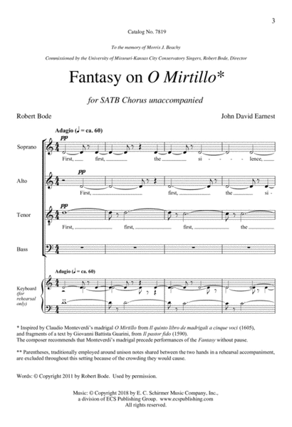 Fantasy on O Mirtillo (Downloadable)