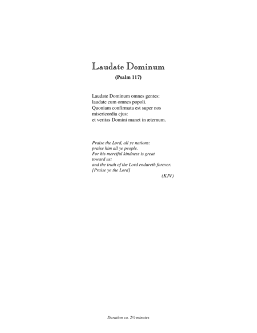 Laudate Dominum Divisi scores gallery preview page 2