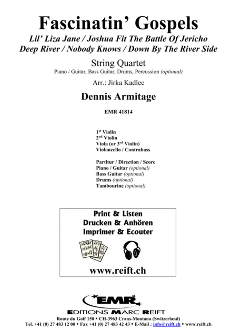 Fascinatin' Gospels Fascinatin' Gospels Cello scores gallery preview page 2