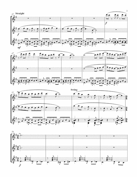 A Love Song (Flute, Oboe and Guitar) - Score and Parts image number null