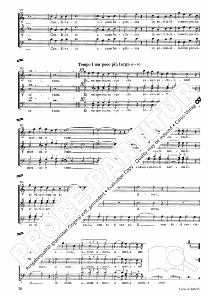 Mass in A major Mass in A major STB scores gallery preview page 21